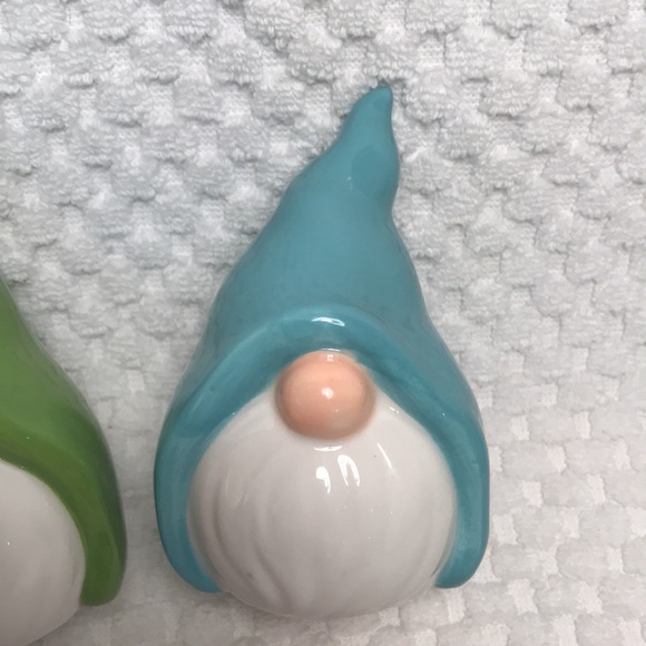 Ceramic Spring Gnome Set of 3 - Picture 8 of 14